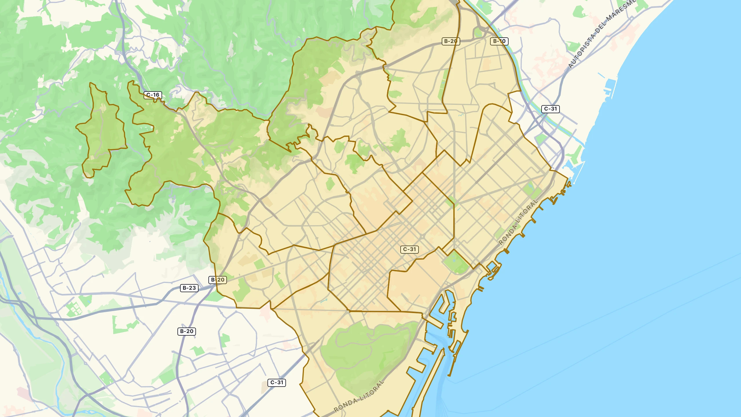 Zonas de búsqueda