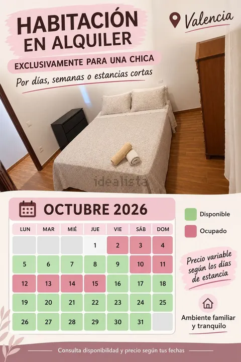 Habitació de lloguer, València