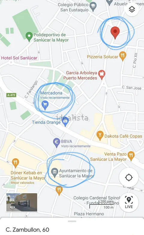 Pis de 69 m² a Sanlúcar la Mayor