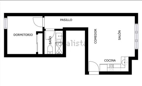 Appartamento 45 m² a Madrid
