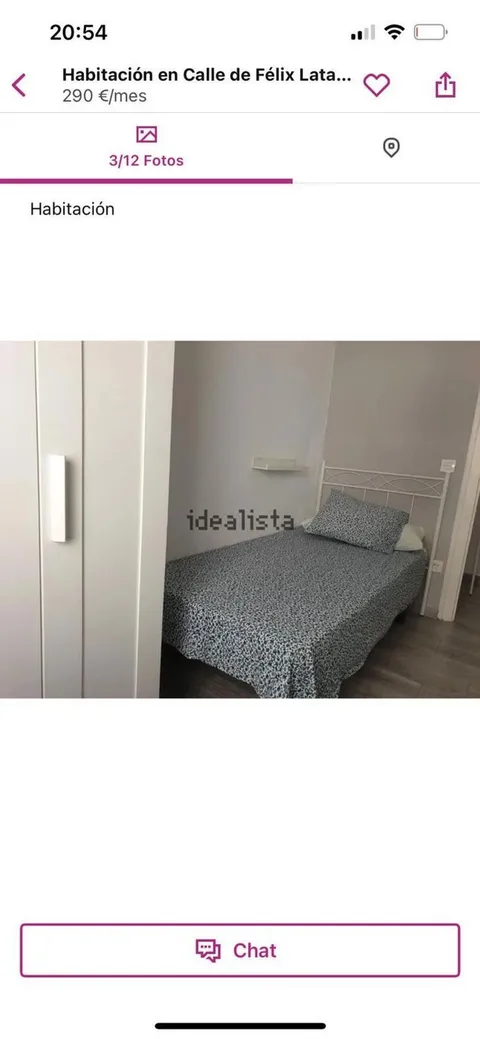 Chambre à louer, Saragosse