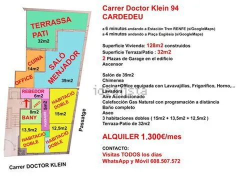 Piso de 128 m² en Cardedeu (2/24)