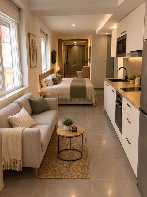Flat 32 m² in Málaga