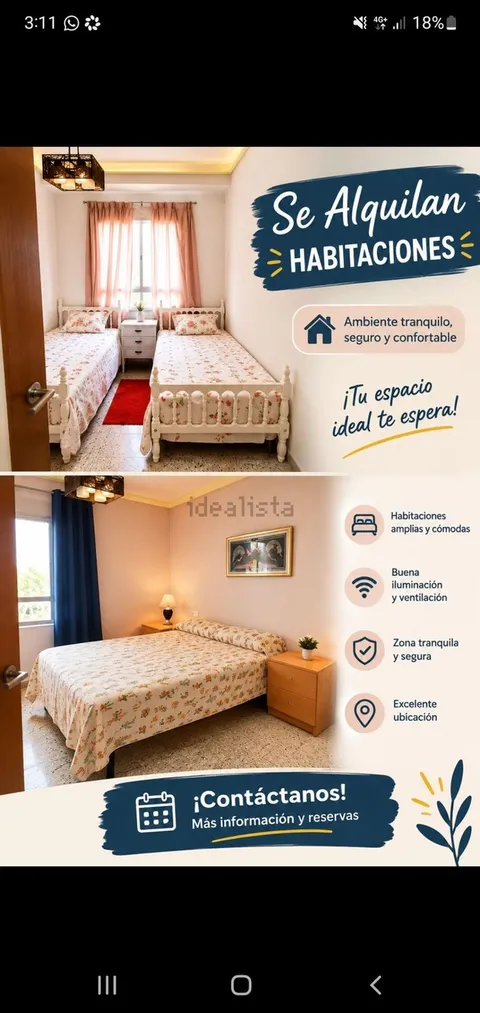 Chambre à louer, La Roda