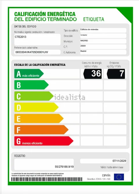 Pis de 122 m² a Madrid