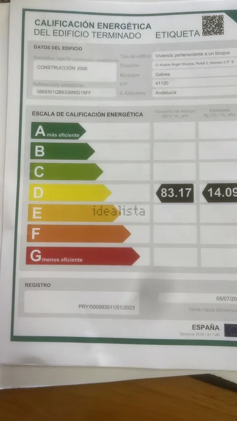 Pis de 72 m² a Gelves