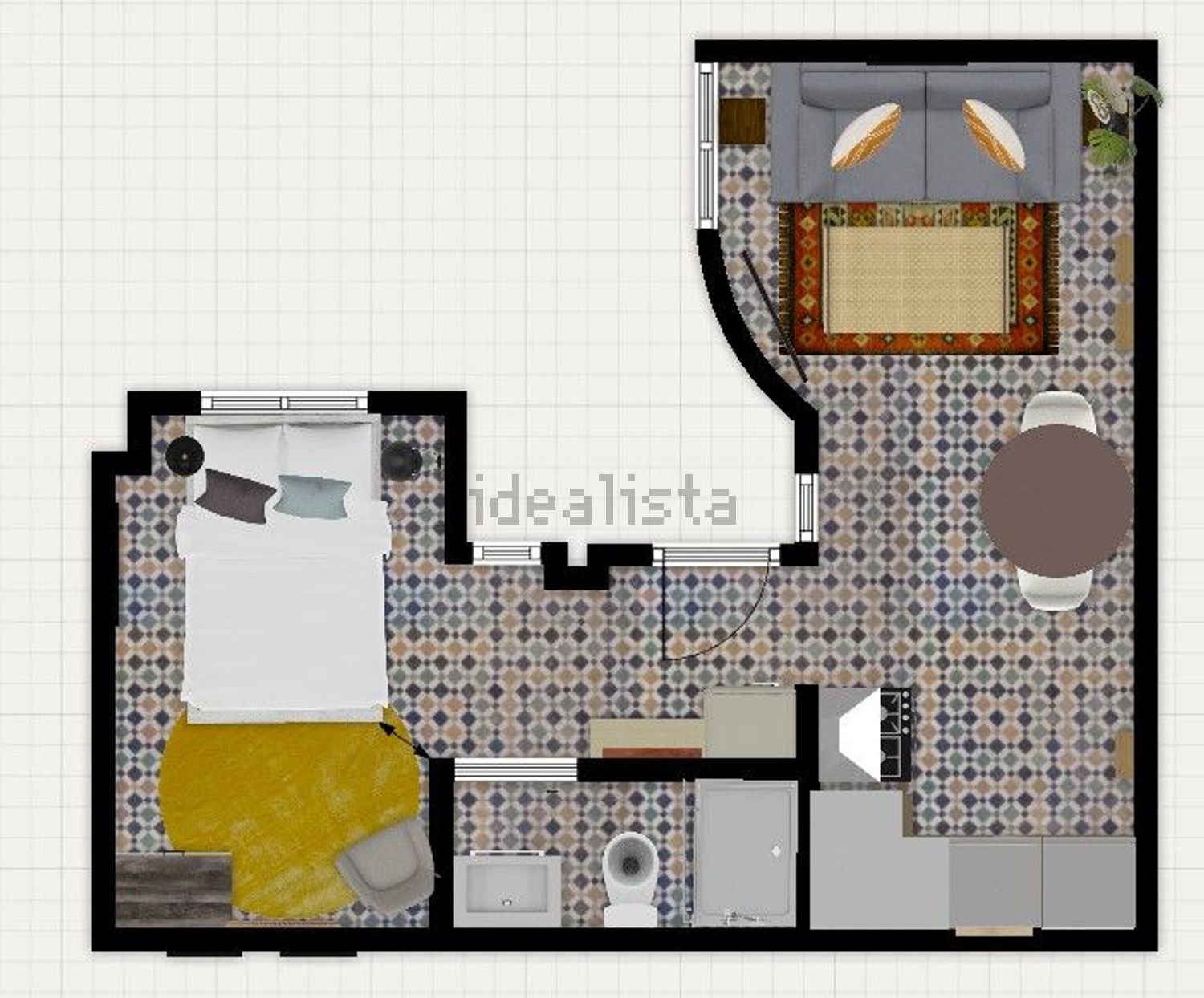 Pis de 37 m² a Madrid