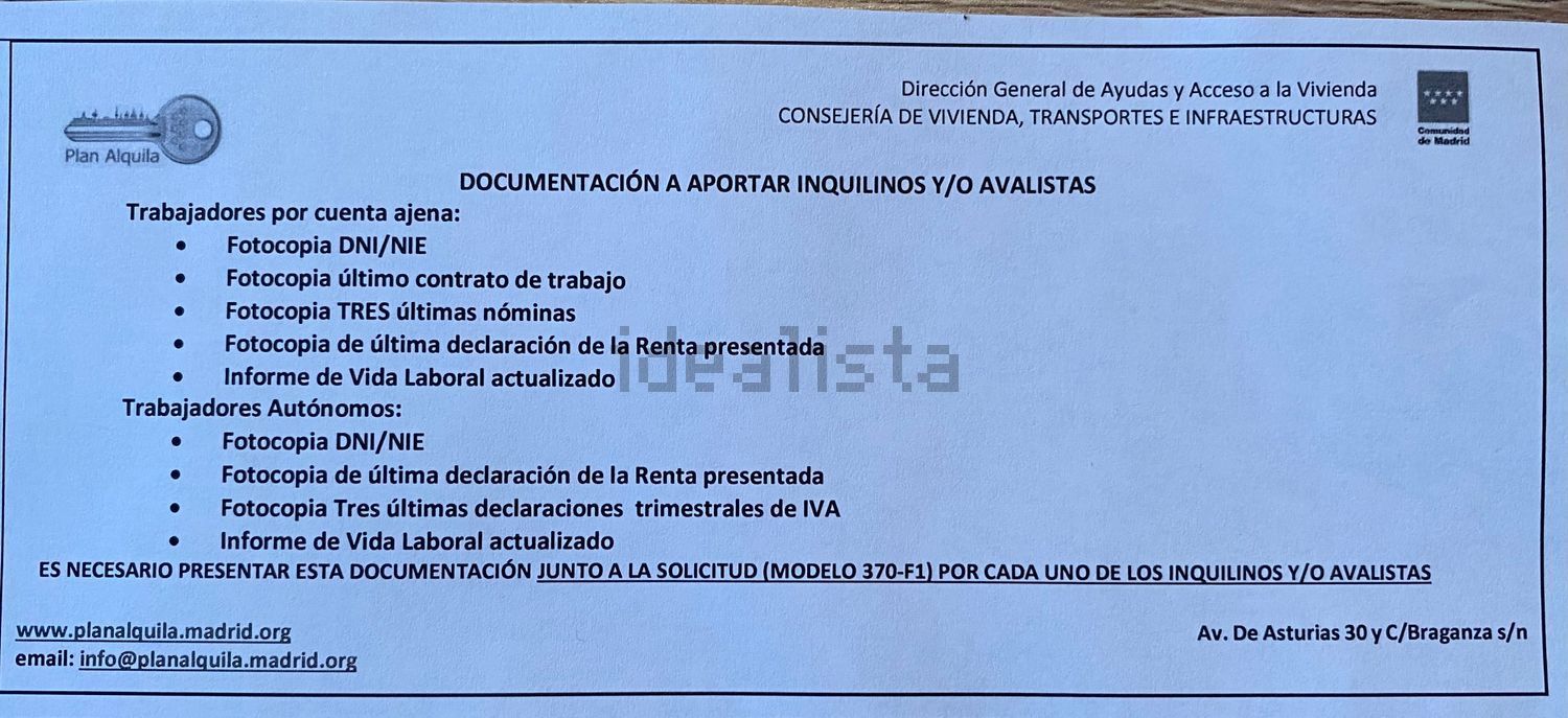 Piso de 60 m² en Madrid