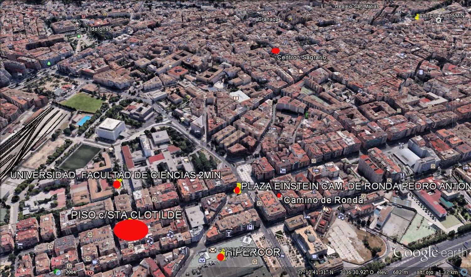 Appartamento 83 m² a Granada
