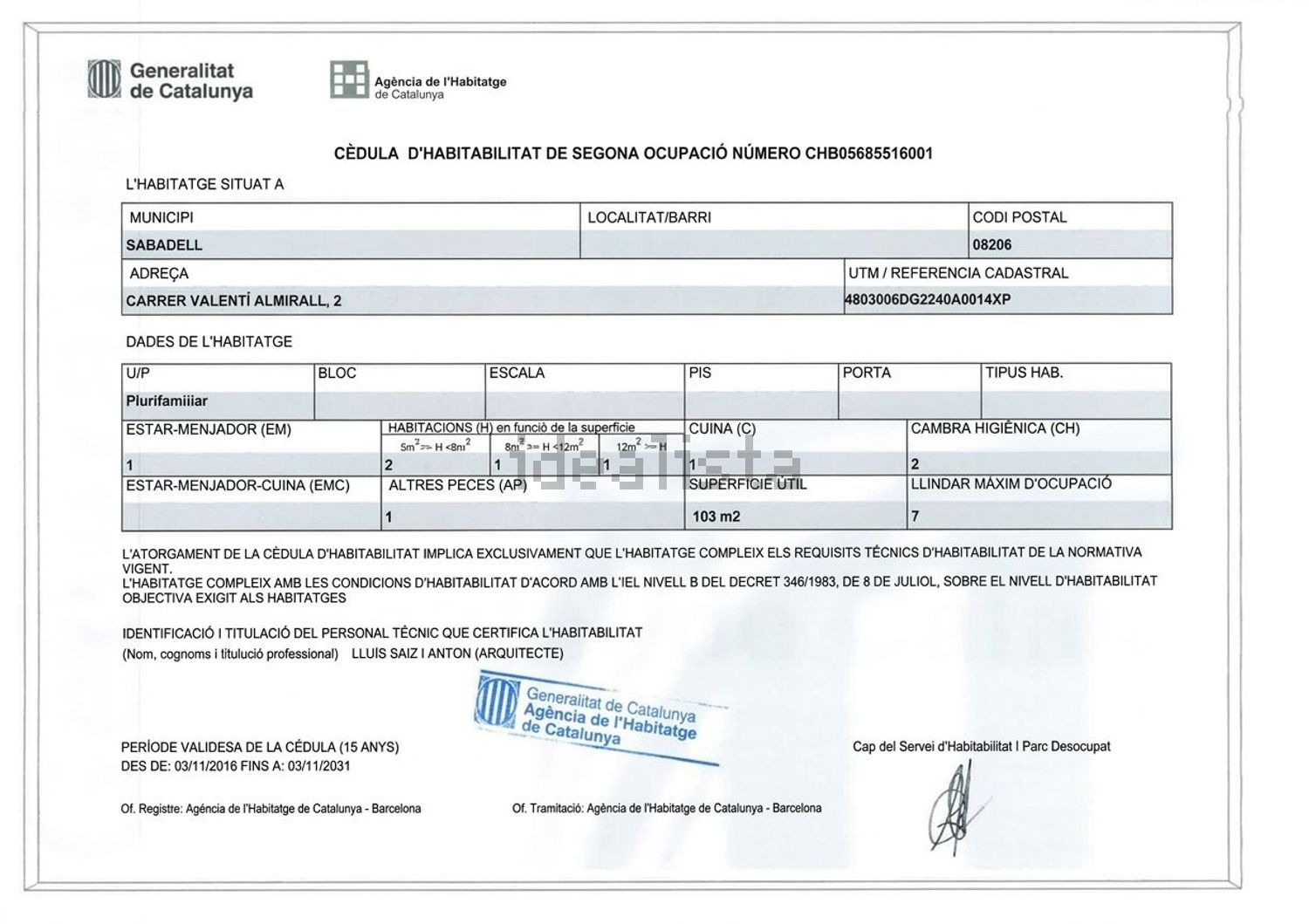 Pis de 128 m² a Sabadell
