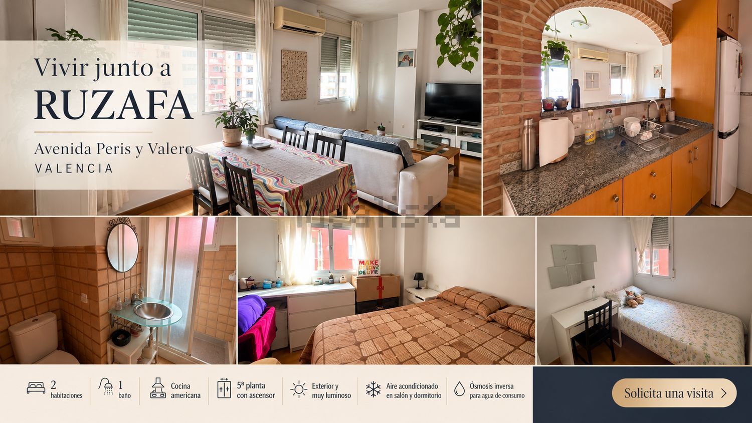 Pis de 80 m² a València