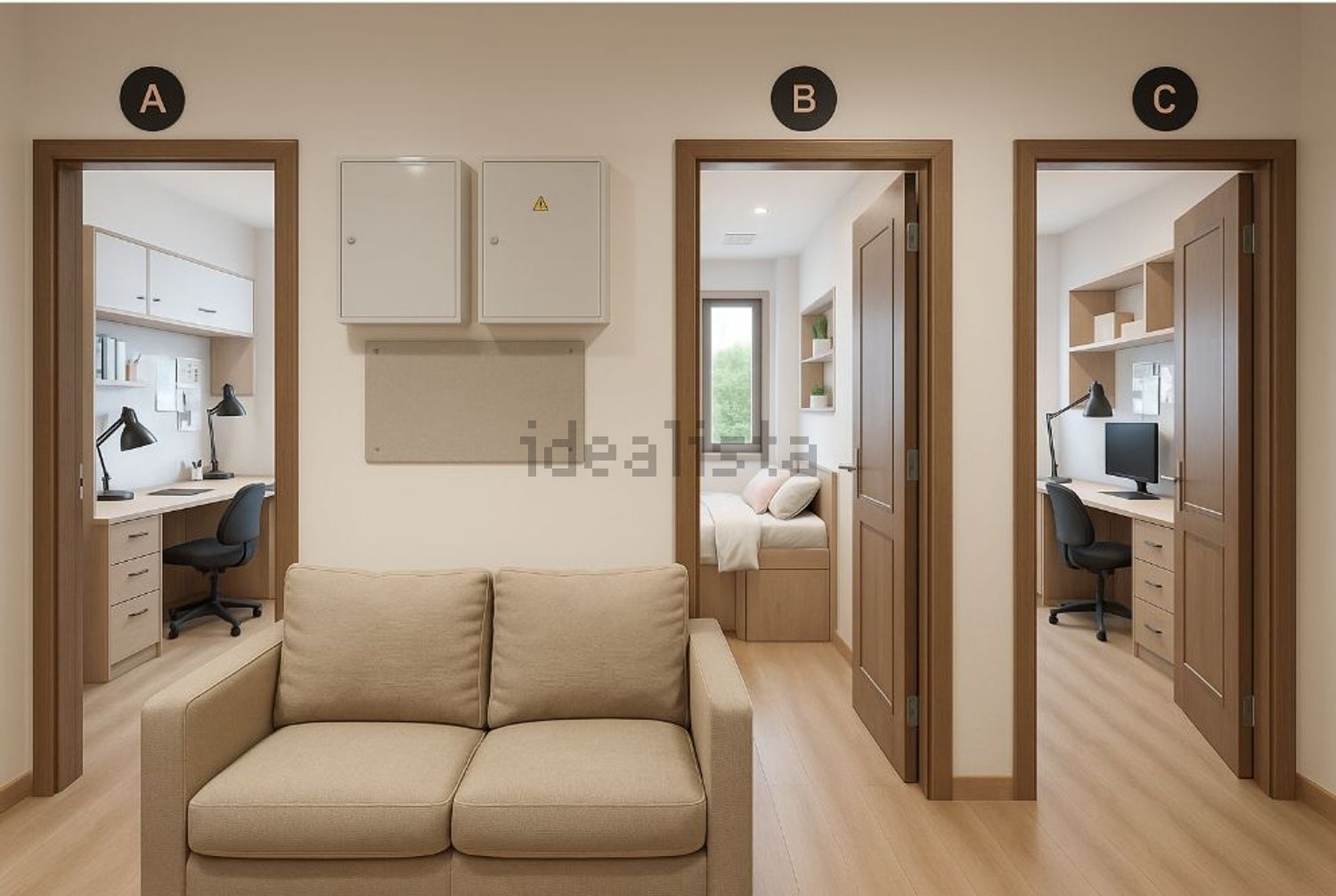 Habitació de lloguer, Madrid