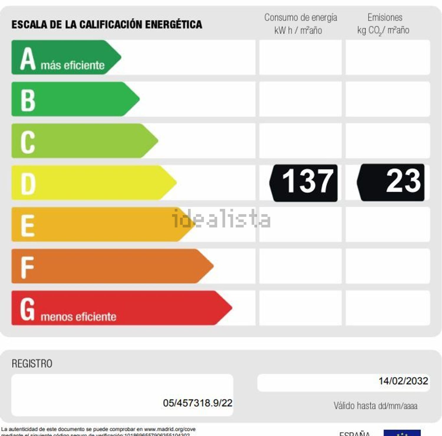 Appartamento 84 m² a Madrid