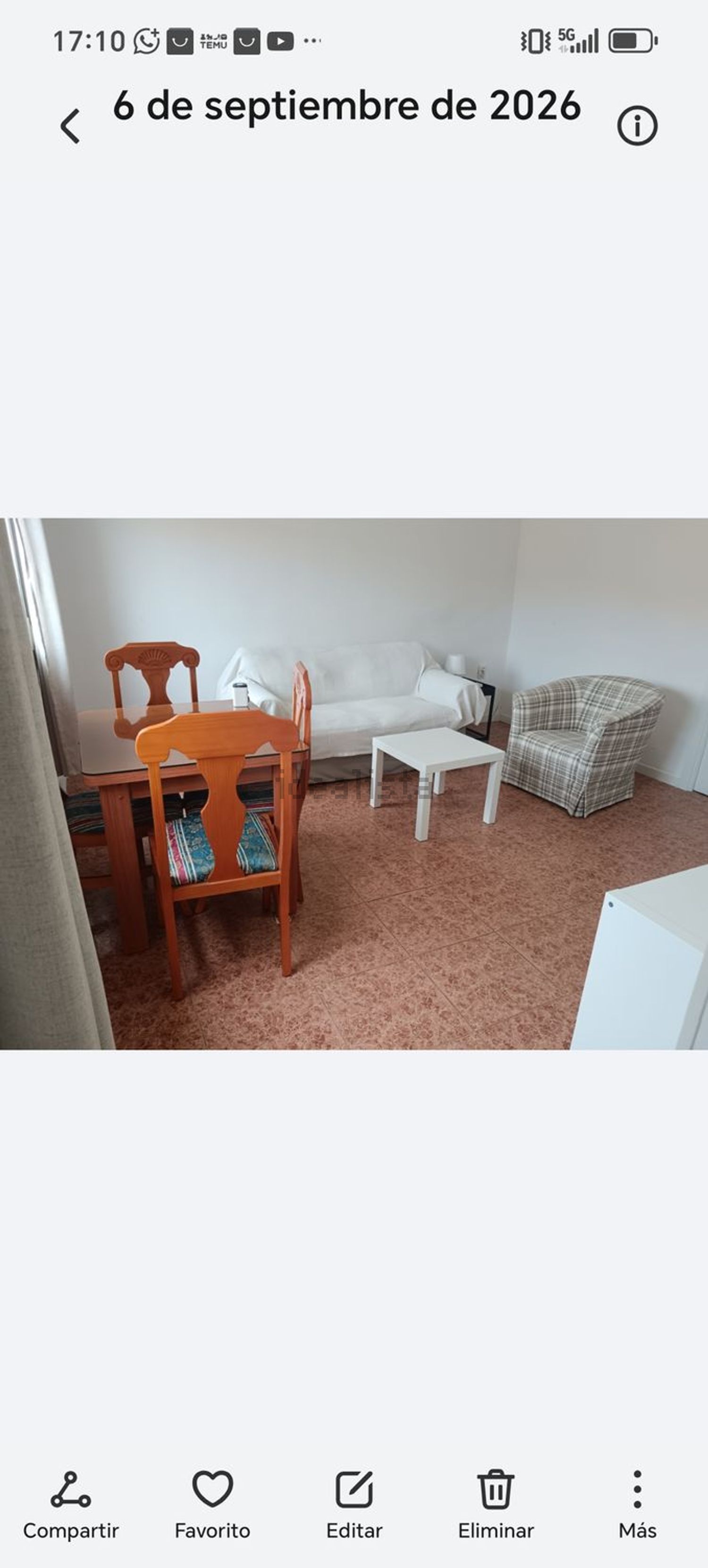 Piso de 60 m² en Málaga