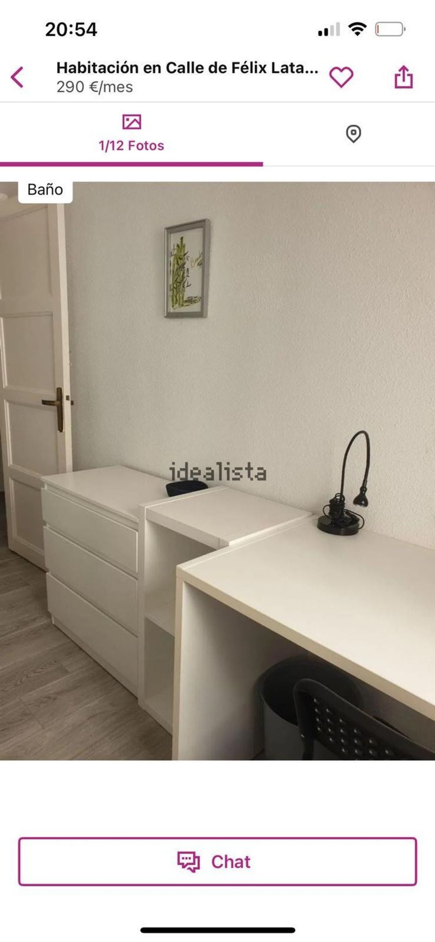 Chambre à louer, Saragosse