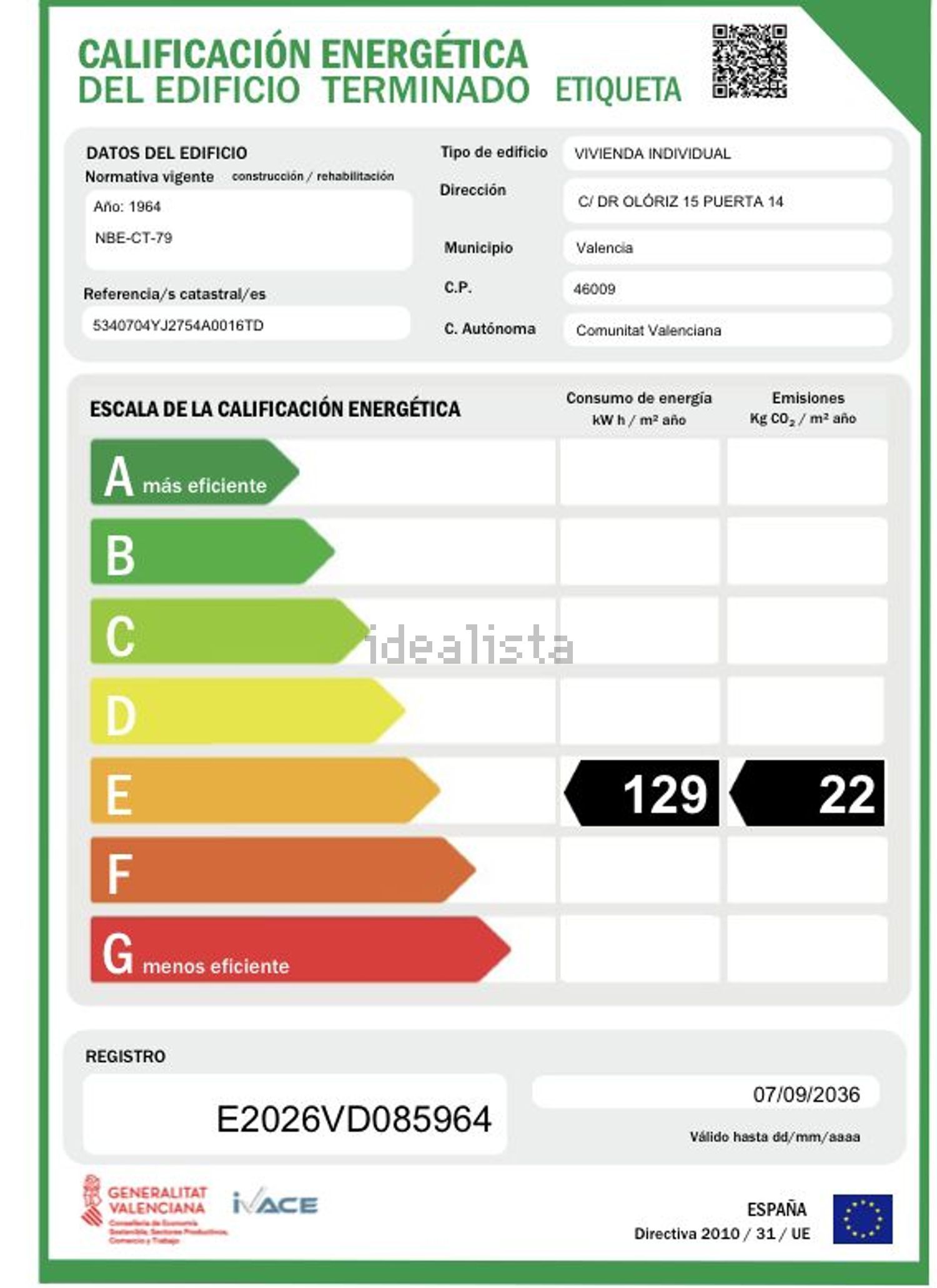 Wohnung 78 m² in Valencia