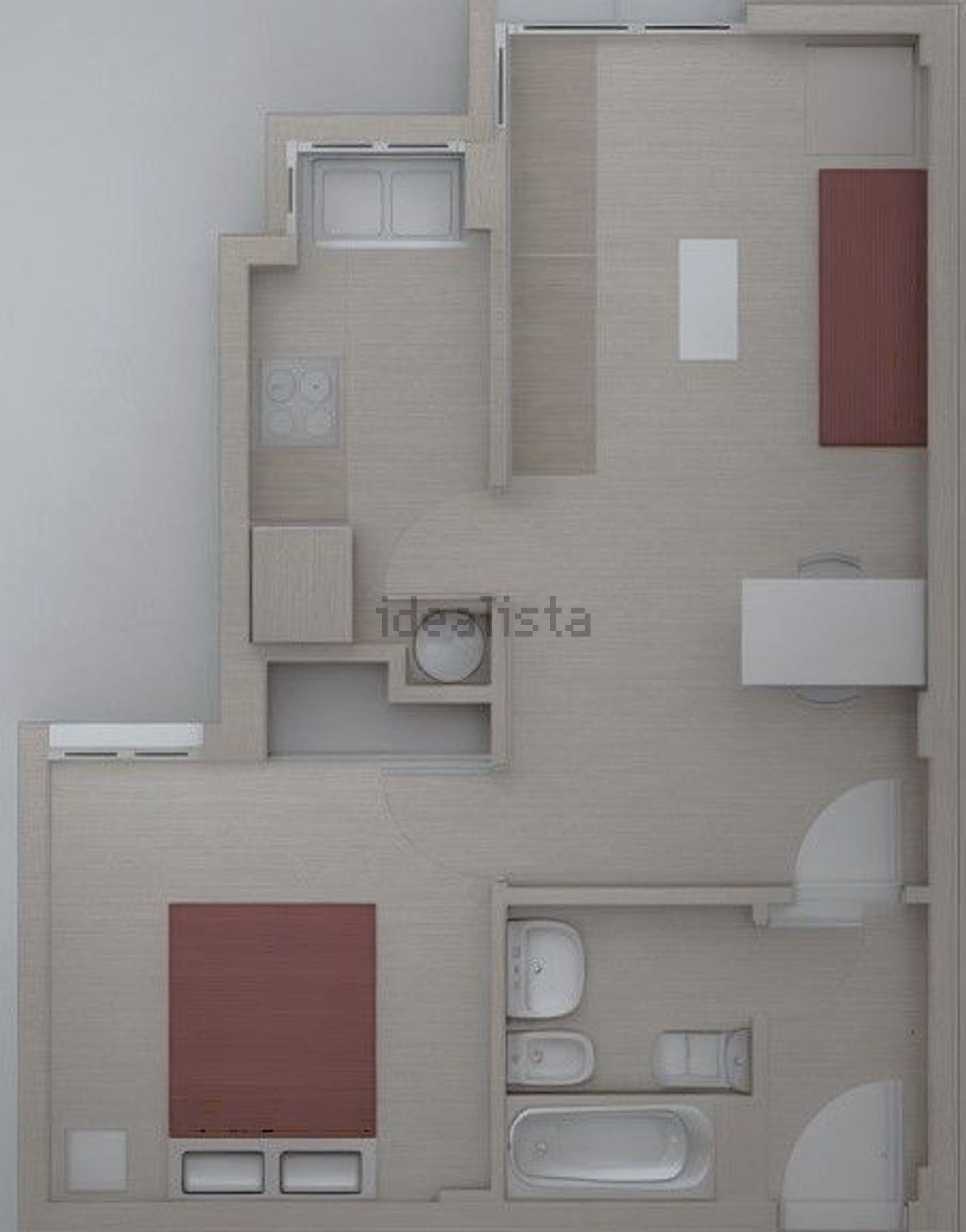 Piso de 43 m² en Palma