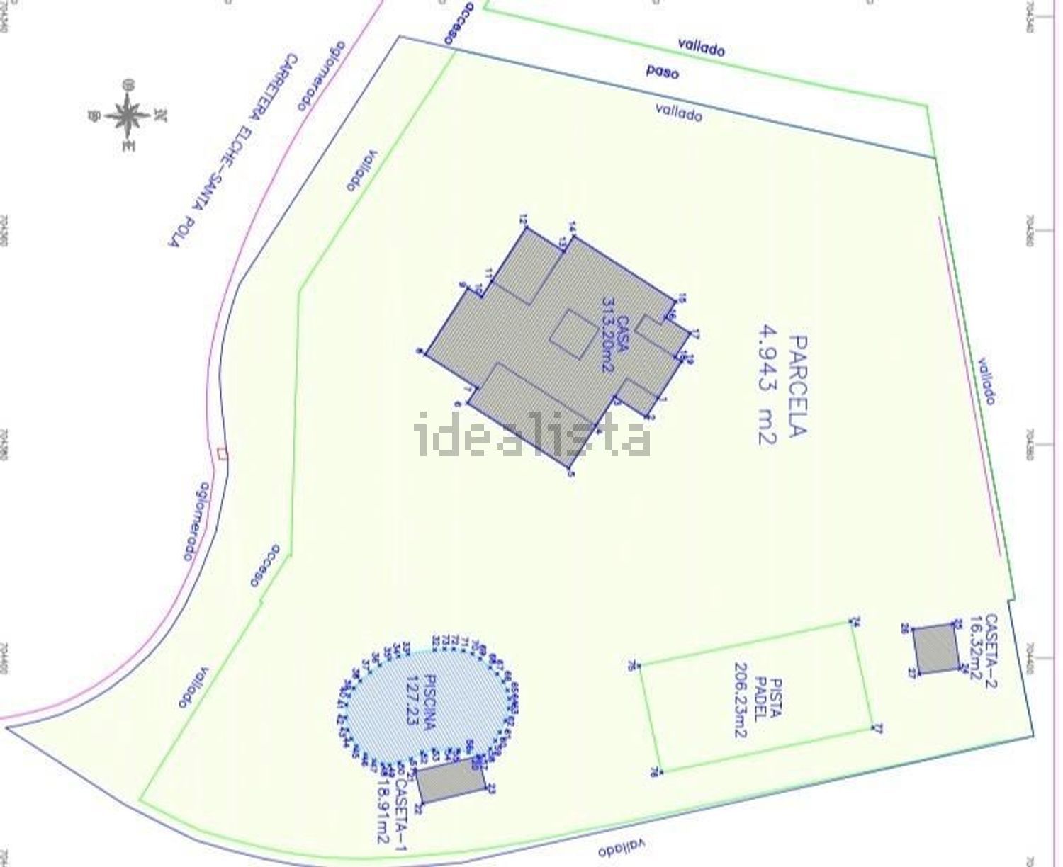 Haus 400 m² in Elx / Elche