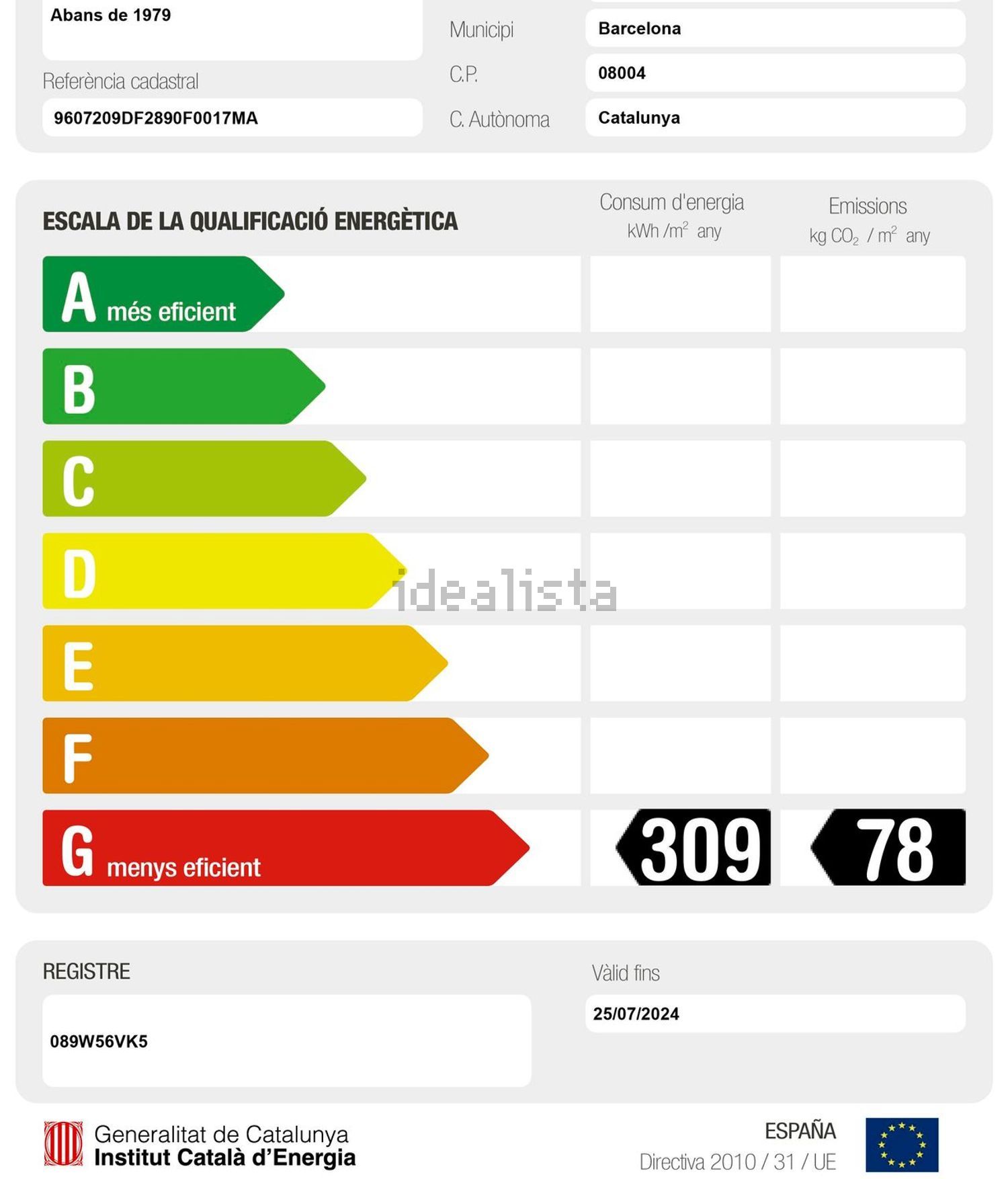 Pis de 35 m² a Barcelona