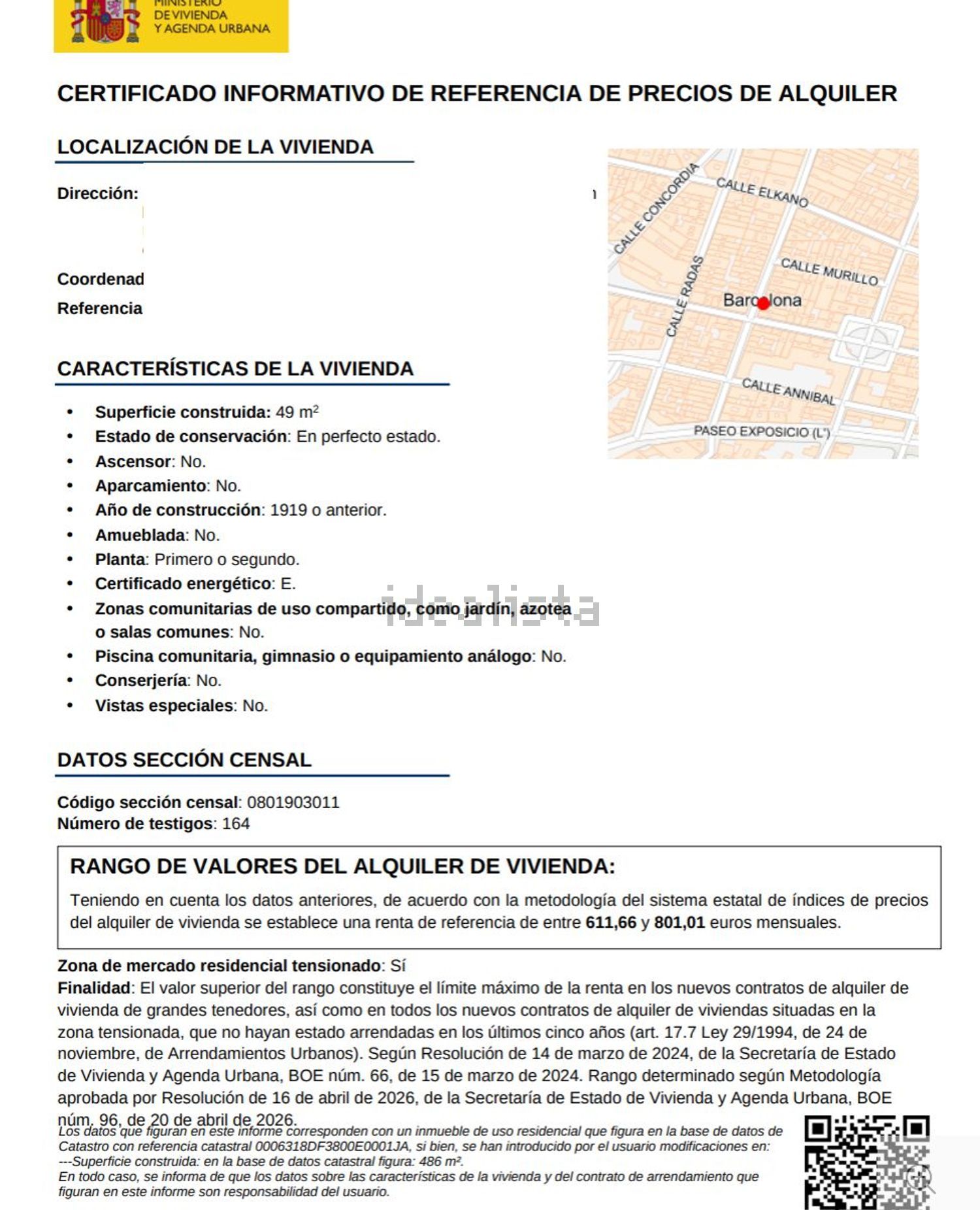 Pis de 50 m² a Barcelona