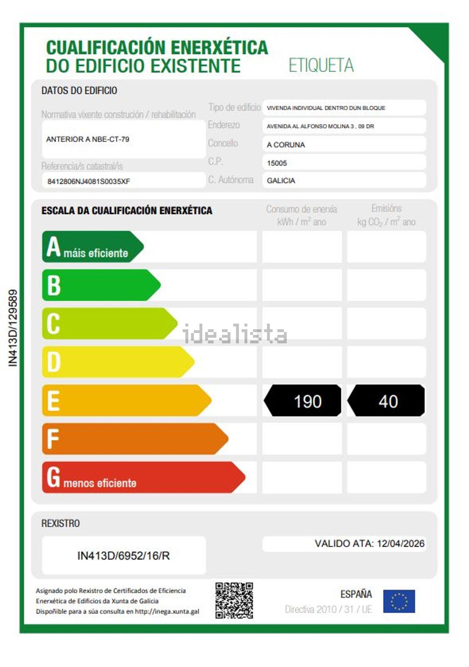 Appartamento 126 m² a A Coruña