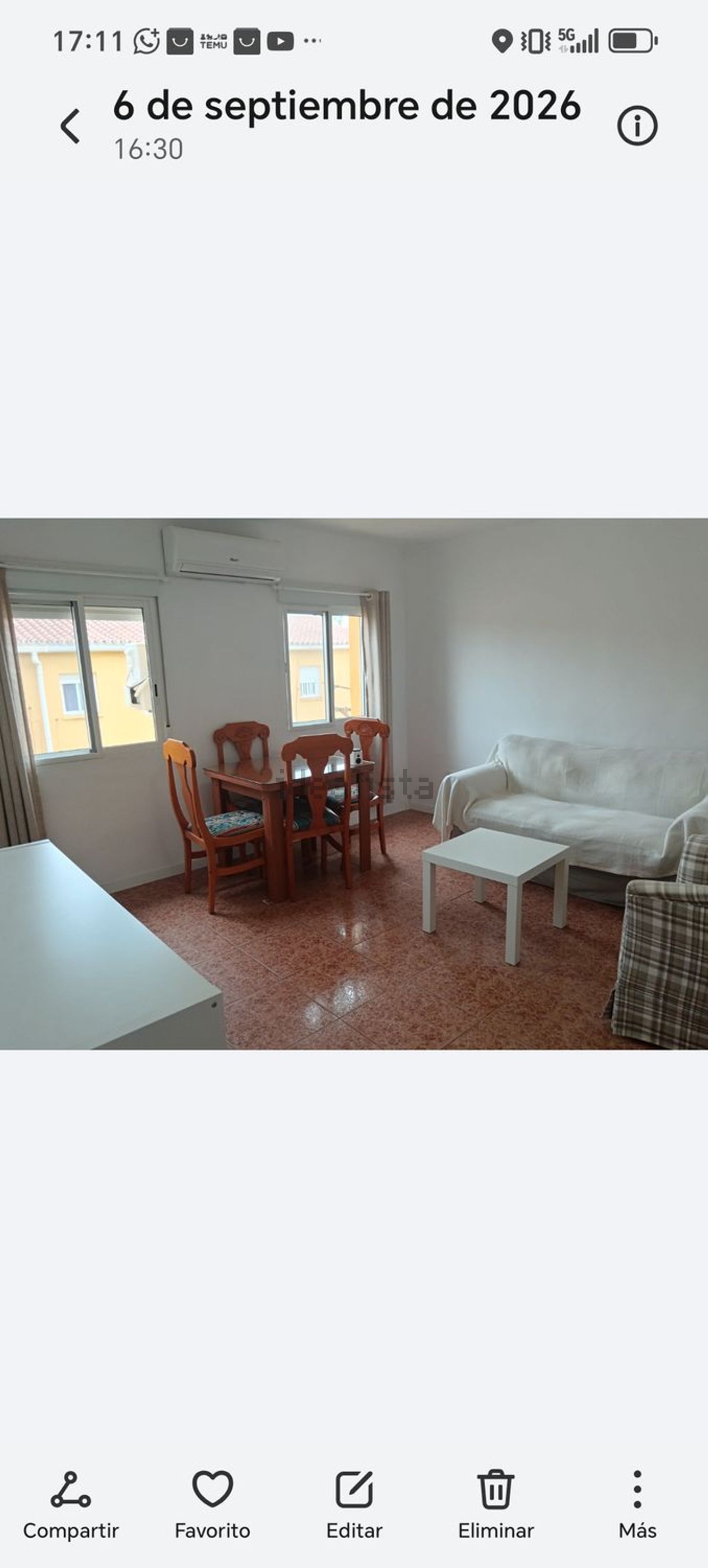 Piso de 60 m² en Málaga
