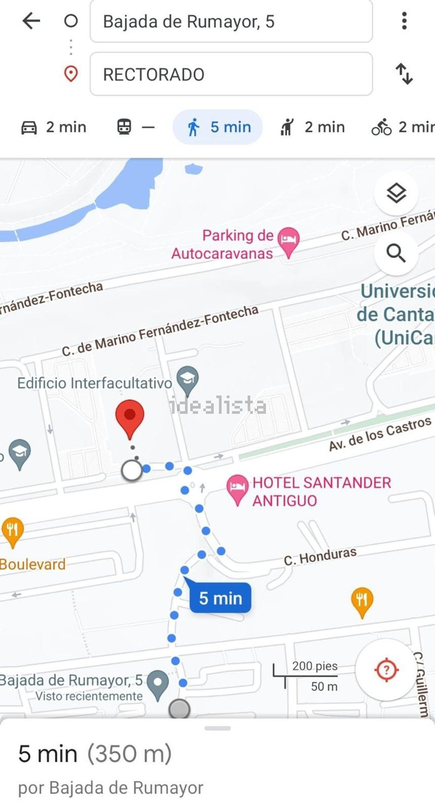 Stanza in affitto, Santander