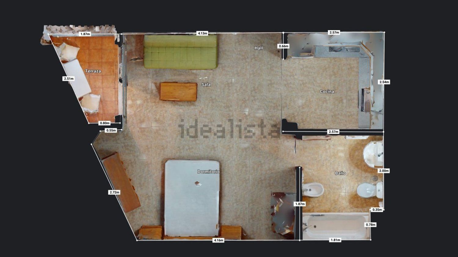 Piso de 40 m² en Santa Úrsula