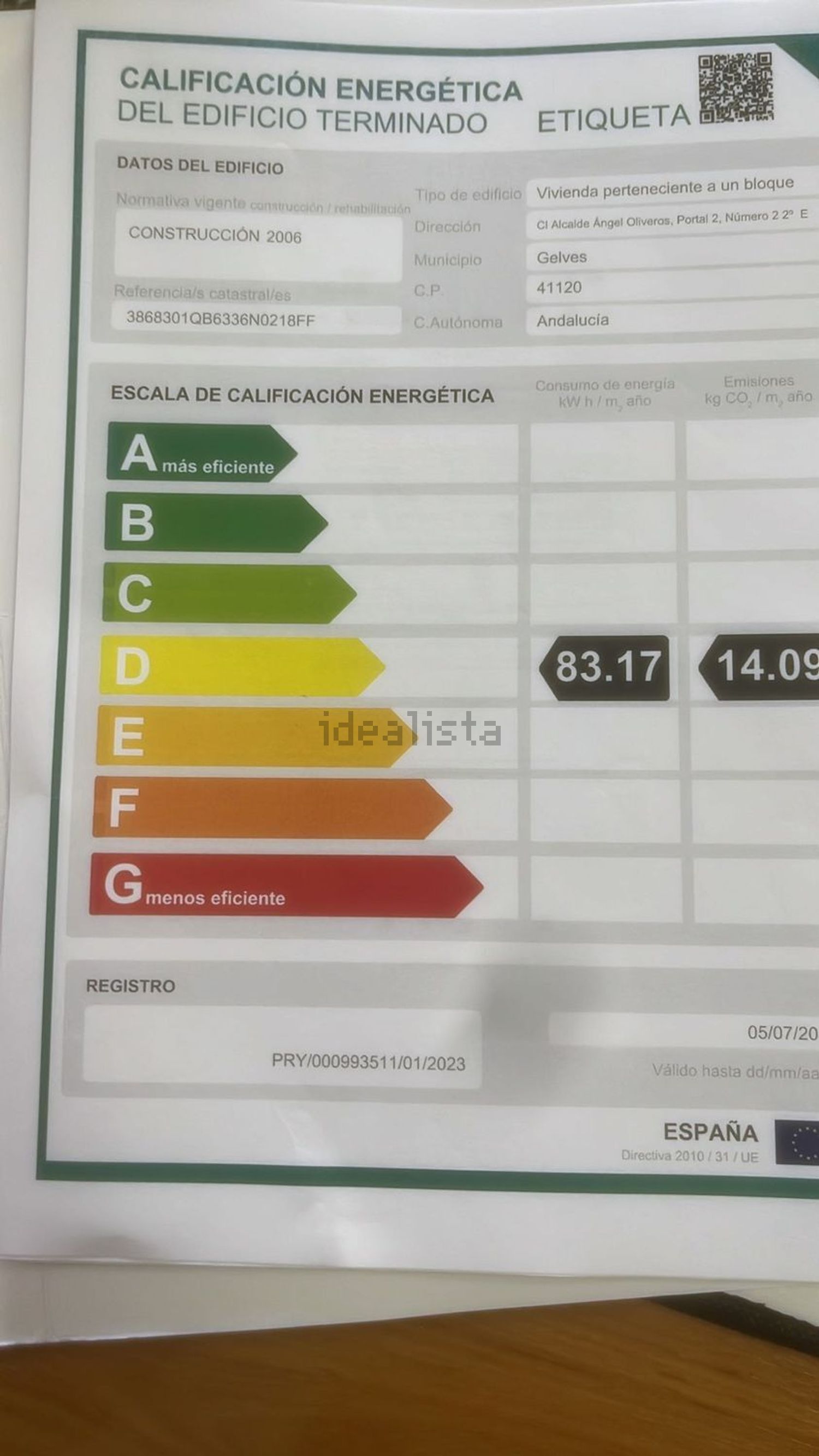 Pis de 72 m² a Gelves