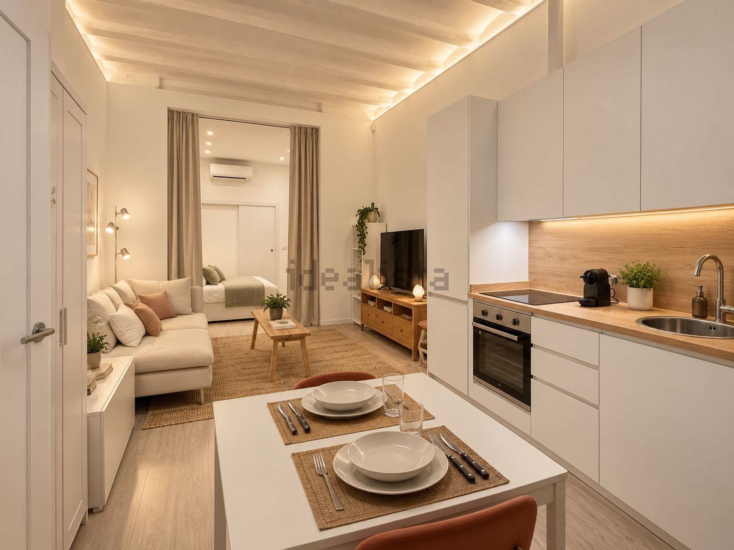 Квартира 50 м² в Барселоне