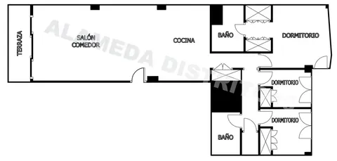 Pis de 102 m² a València