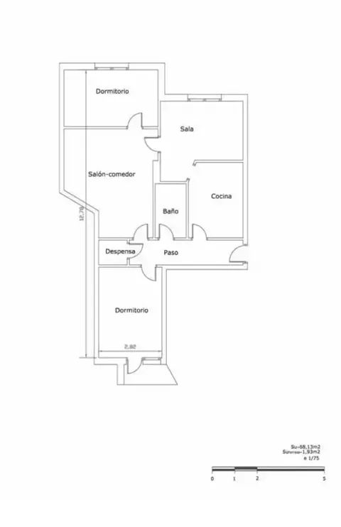Piso de 70 m² en Avilés