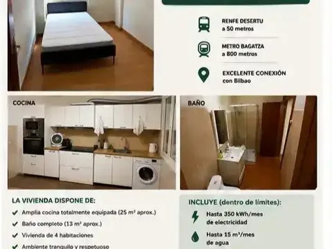 Habitación 110 m², Baracaldo