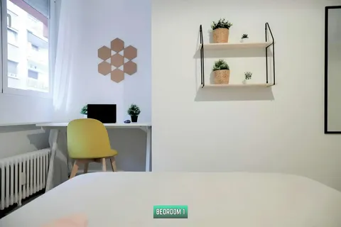 Zimmer zur Miete, Madrid