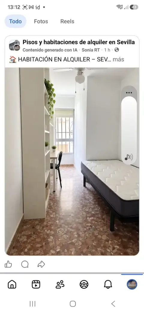 Habitació de lloguer, Sevilla