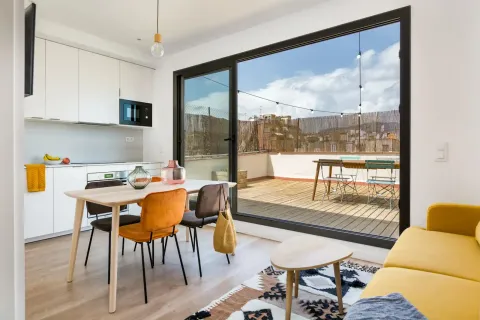 Квартира 40 м² в Барселоне