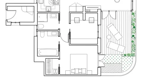 Wohnung 98 m² in Madrid