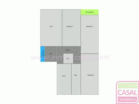 Wohnung 87 m² in Oviedo