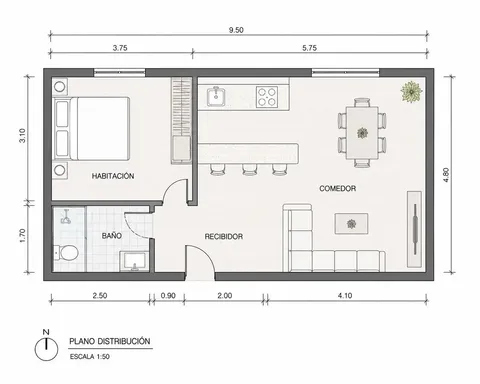 Appartamento 50 m² a Benicarló