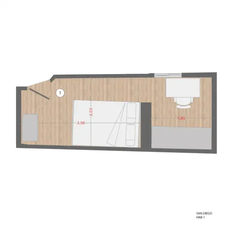 Room for rent, Madrid