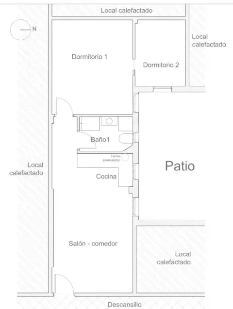 Квартира 50 м² в Мадриде