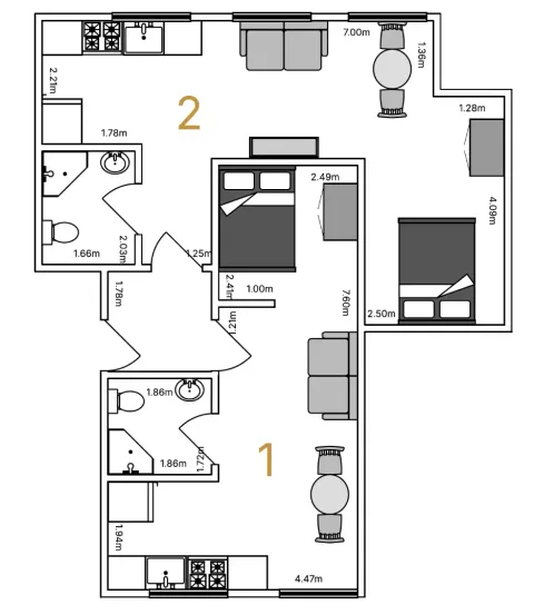 Pis de 35 m² a València