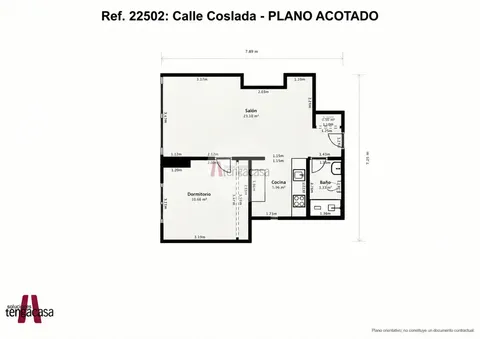 Pis de 64 m² a Madrid
