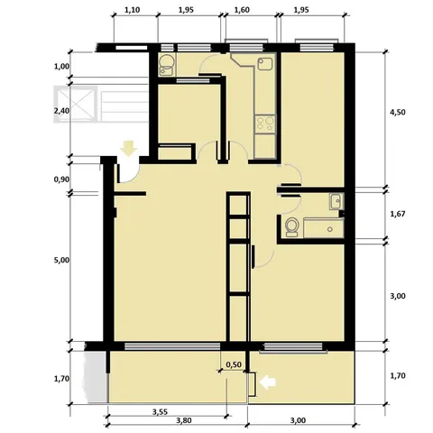 Pis de 125 m² a Canet d'en Berenguer