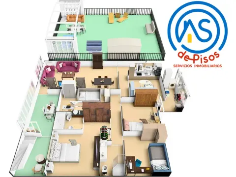 Piso de 165 m² en Zaragoza