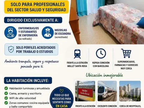 Habitación en alquiler, Mollet del Vallés (2/3)