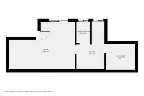 Pis de 33 m² a Madrid