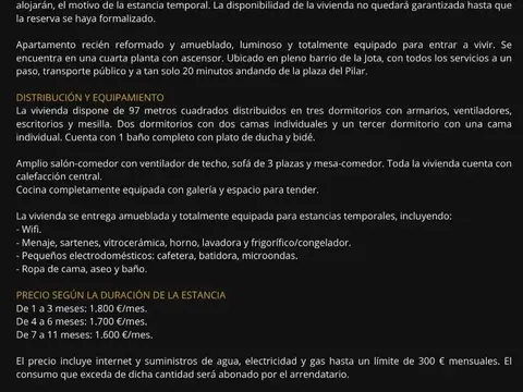 Pis de 97 m² a Saragossa