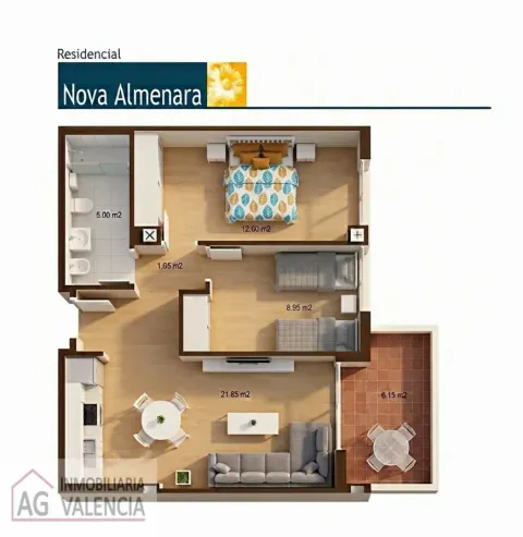 Pis de 62 m² a Almenara