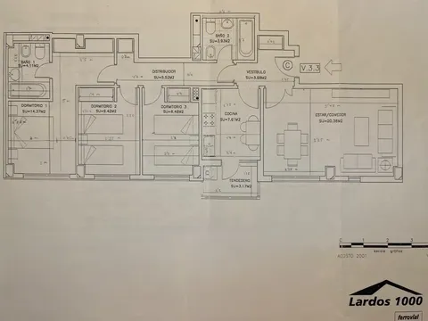Pis de 91 m² a Madrid